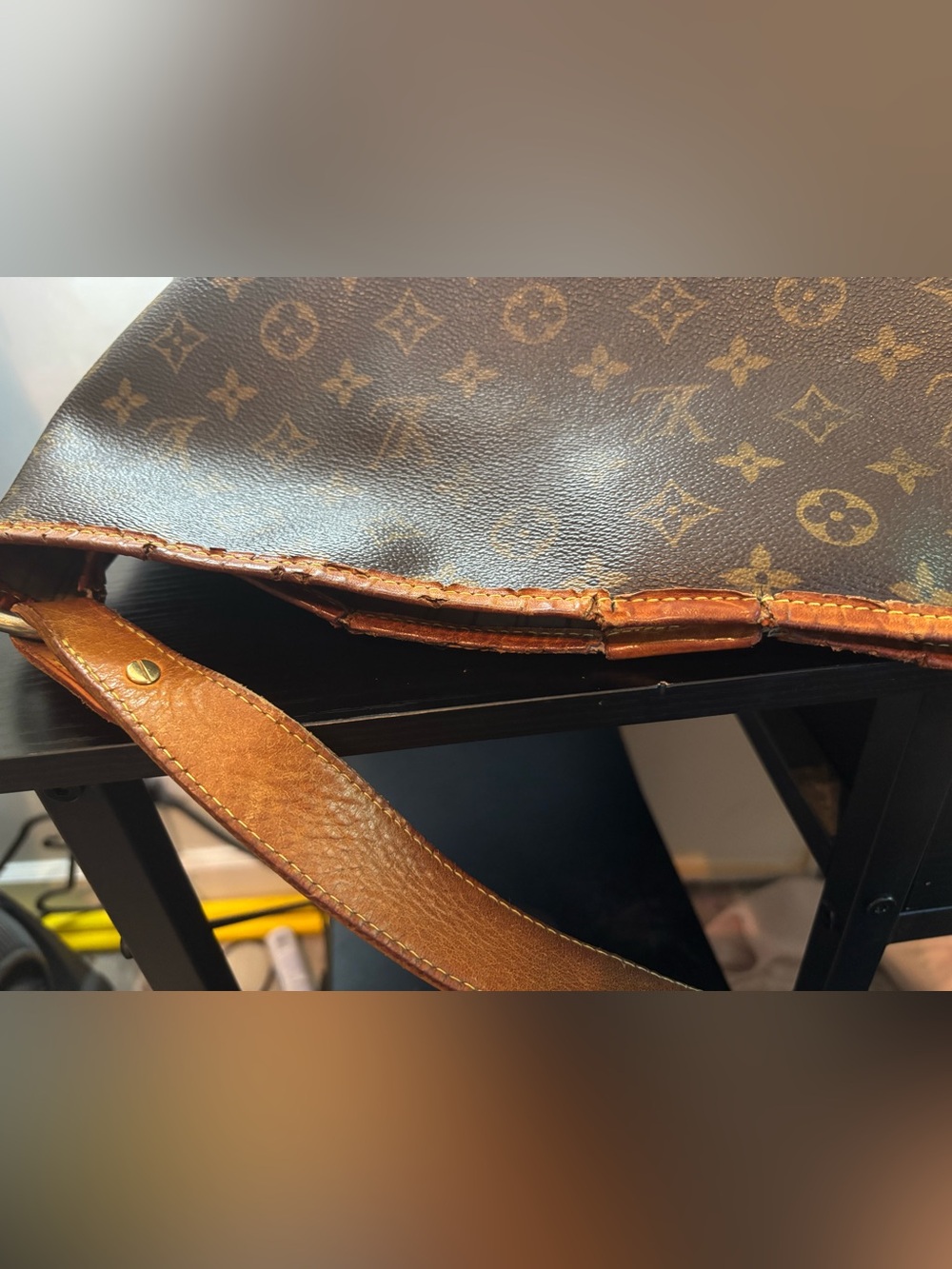 Authentic Louis Vuitton Monogram Delightful MM Shoulder Bag Canvas As-Is - Picture 9 of 16